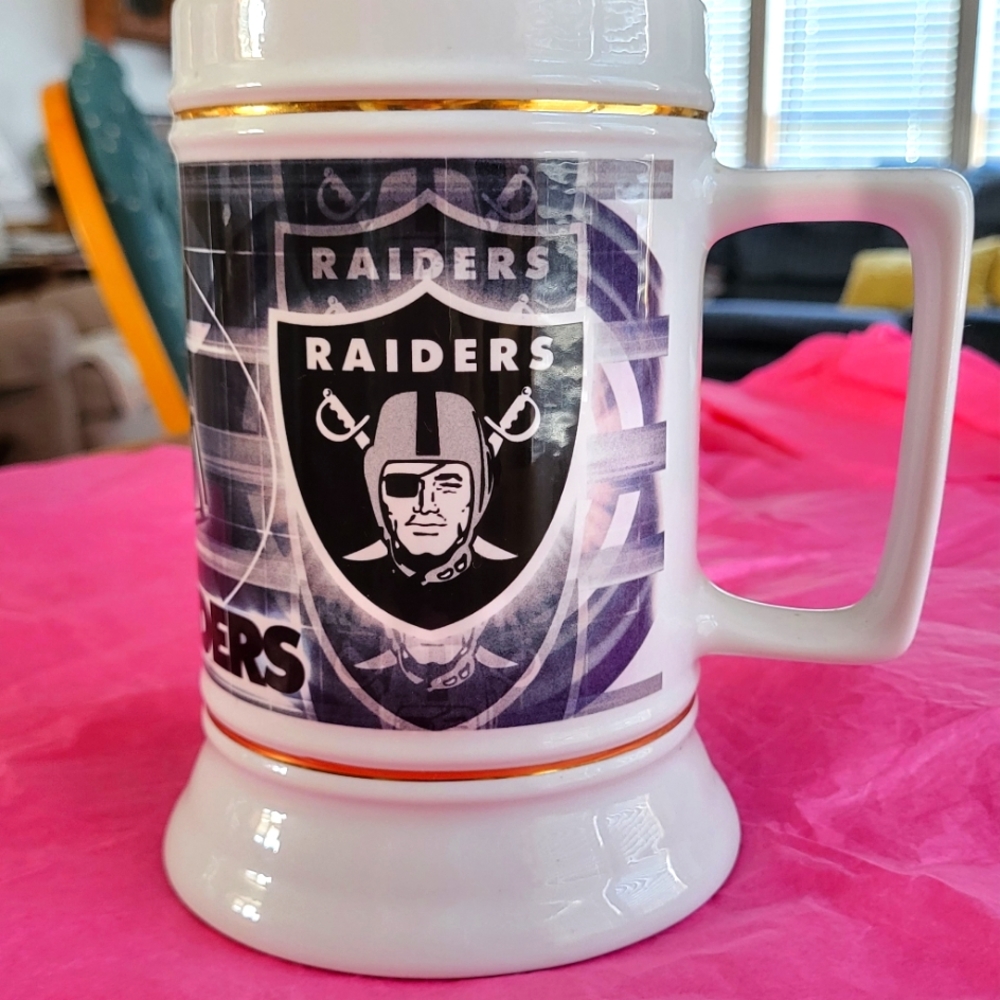 Rare NFL Oakland Raides Stein